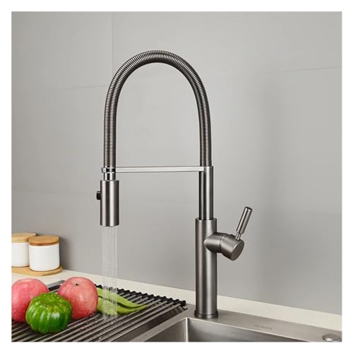 Down Kitchen Wasserhahn Chrom Waschbecken Mixer Tap Rotation Messing Frühling Küchenmischer Haken Küchentisch Pinsel Gold, Wasserhähne für Waschbecken Down Kitchen Wasserhahn Chrom Waschbecken Mixer Tap Rotation Messing Frühling Küchenmischer Haken Küchentisch Pinsel Gold, Wasserhähne für Waschbecken von SLCHJX