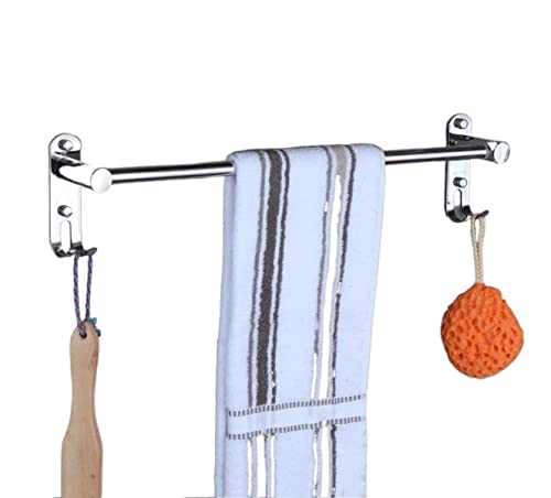 Handtuchregalschiene für Badezimmer Handtuch Handtuchhalter mehrschichtiger Handtuchregal 304 Edelstahltuchschien von SLCHJX