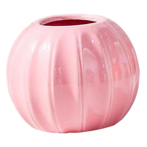 Keramik Vase Fall Harvest Dekoration Nordische Kürbisform Blume Vase Tisch Mittelstücke Ornamente Blumentopf für Wohnzimmer Schreibtisch Schlafzimmer Party Hochzeit Hochzeit von SLCHJX