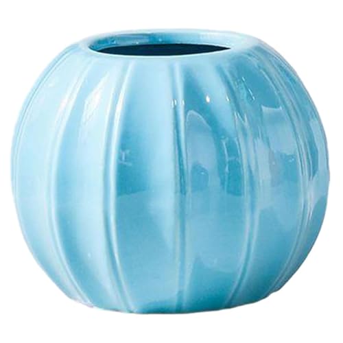 Keramik Vase Fall Harvest Dekoration Nordische Kürbisform Blume Vase Tisch Mittelstücke Ornamente Blumentopf für Wohnzimmer Schreibtisch Schlafzimmer Party Hochzeit Hochzeit von SLCHJX