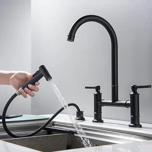 Küchenspüle Wasserhähne Heißer und Kaltmixer Edelstahl Anti-Splash-Golzen-Gold-Outlet-Wasserhahn-Set-Kabelgeschirr, Chrome Badezimmer Wasserhahn Küchenspüle Wasserhähne Heißer und Kaltmixer Edelstahl Anti-Splash-Golzen-Gold-Outlet-Wasserhahn-Set-Kabelgeschirr, Chrome Badezimmer Wasserhahn von SLCHJX