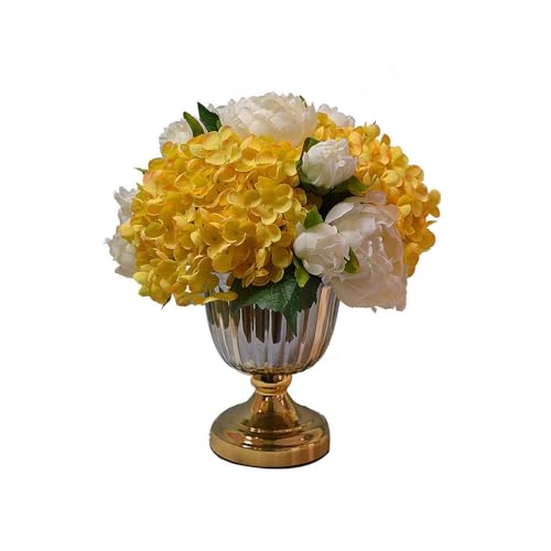 SLCHJX Kunstblumen künstliche Blume im Topf im europäischen Stil künstlicher floraler gefälschter Blumentisch Herzstück Home Dekoration Accessoires für jeden Anlass SLCHJX Kunstblumen künstliche Blume im Topf im europäischen Stil künstlicher floraler gefälschter Blumentisch Herzstück Home Dekoration Accessoires für jeden Anlass von SLCHJX