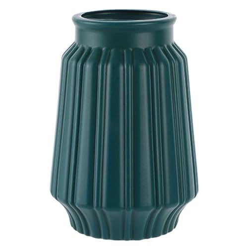 Vase for Decor Nordic Style Dekorative Imitation Keramik Blumen Vase Tisch Akzent für Heim- oder Bürodekoration von SLCHJX