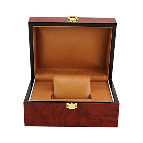 Vintage Luxus Uhrenbox Holz Uhr Display Box Reise Schmuck Veranstalter Display Schmuck und Uhr Lagerung Organizer Schmuckdisplay (a) von SLCHJX