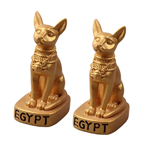 Wandlampe 2Sets ägyptische Katzenschmuck Katzen Katzen -Ornamente für die Gartenfigur Figurin lachende Katzenfiguren Statue Katzenkuchen Topper Katue Statue Netter Haifisch Katze Figur Golden 2 Pcs*2 Wandlampe 2Sets ägyptische Katzenschmuck Katzen Katzen -Ornamente für die Gartenfigur Figurin lachende Katzenfiguren Statue Katzenkuchen Topper Katue Statue Netter Haifisch Katze Figur Golden 2 Pcs*2 von SLCHJX