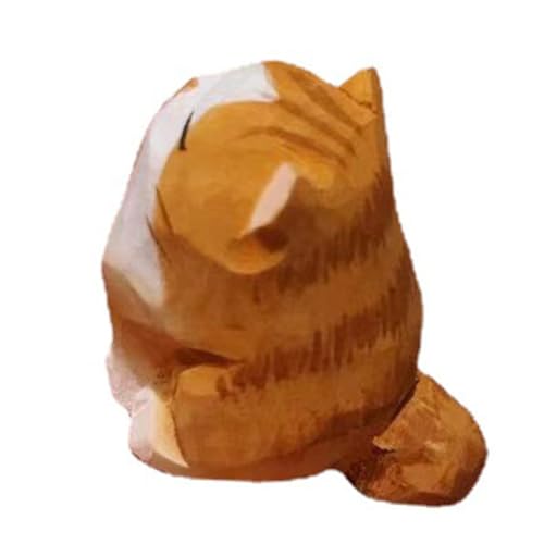 Wandlampe 3pcs Holzschnitzschmuck Figuren Plüsch Katze Memorial Miniatur Katze Katze Katze Skulptur Katze Engel Ornament kleine Ornamente Katze Ornament Katze Figuren Orange Bracket Licht Licht Wandlampe 3pcs Holzschnitzschmuck Figuren Plüsch Katze Memorial Miniatur Katze Katze Katze Skulptur Katze Engel Ornament kleine Ornamente Katze Ornament Katze Figuren Orange Bracket Licht Licht von SLCHJX
