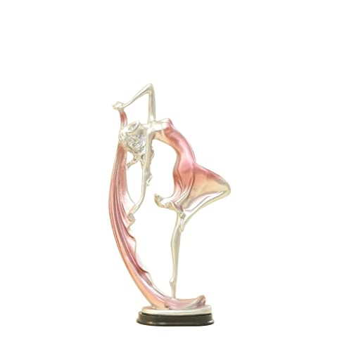 Wandlampe Dekorative Ornamente, Dekoration Skulptur Harz Tanz Mädchen Skulpturen Statue Home Art Decor Statuen Ornamente Desktop Statue Skulptur Handwerksbürodekoration (a) Bracket Light von SLCHJX