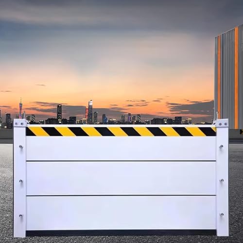Hochwasserschutz Bei Türen, Aluminium Hochwasserschutz Barriere Tür, Hochwassersperre Wasserabweiser Wiederverwendbar, für Garageneinfahrt Tür StraßE Usw(120x60cm) von SLCXDPAT
