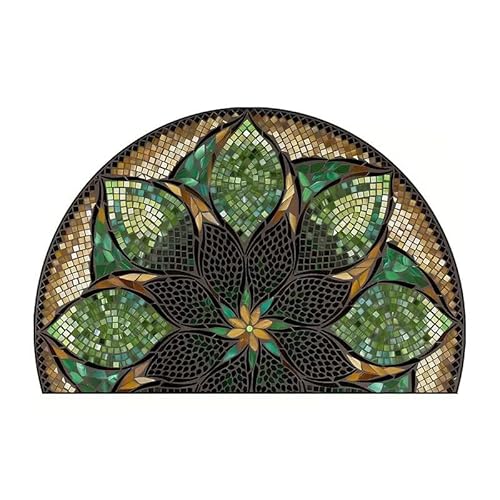 SLDAGe Fußmatte Außen & Innen - halbrund - Türmatte rutschfest - Schmutzfangmatte strapazierfähig - Fussmatte aussen Stufen,60 * 90cm SLDAGe Fußmatte Außen & Innen - halbrund - Türmatte rutschfest - Schmutzfangmatte strapazierfähig - Fussmatte aussen Stufen,60 * 90cm von SLDAGe