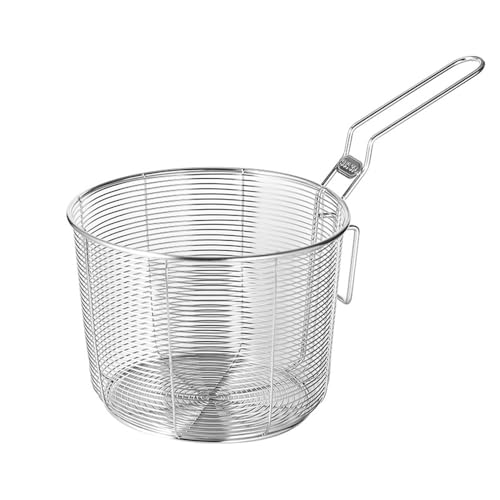 Fritteusenkorb Für Zu Hause Edelstahl-Nudelkocher-Leckage-Bildschirm-Fritteusensieb(14cm) von SLEDEZ