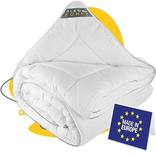 SLEEP COMFY Luxus 4-Jahreszeiten Warme Bettdecke, Ganzjahresdecke 135x200 cm - Steppdecke, Bett Decke für Sommer und Winter, Winterdecke, Kinderdecke, Kinderbettdecke, Winterbettdecken, Schlafdecke von SLEEP COMFY