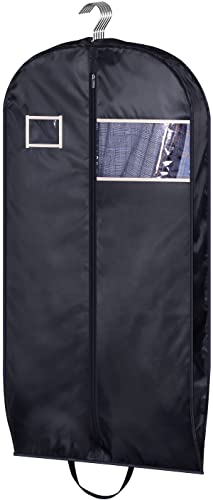 SLEEPING LAMB Wasserabweisende Anzugtaschen für Herren, Reise-Kleiderbeutel, faltbar, Kleideraufbewahrung für Mäntel, Jacken, Hemden, 109 cm, Schwarz SLEEPING LAMB Wasserabweisende Anzugtaschen für Herren, Reise-Kleiderbeutel, faltbar, Kleideraufbewahrung für Mäntel, Jacken, Hemden, 109 cm, Schwarz von SLEEPING LAMB