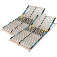 Sleepneo - Ergonomischer 7 Zonen Lattenrost 160x200, Kopfteil mehrfach verstellbar, 42 Latten, Buchenholz, Made in Germany, Selbstmontage,Traglast Sleepneo - Ergonomischer 7 Zonen Lattenrost 160x200, Kopfteil mehrfach verstellbar, 42 Latten, Buchenholz, Made in Germany, Selbstmontage,Traglast von SLEEPNEO