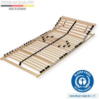 Hochwertiger Lattenrost 100x200 – Flexibler 7-Zonen-Rahmen aus Buchenholz mit 28 Federleisten, verstellbarem Kopfteil und einer Belastbarkeit bis zu Hochwertiger Lattenrost 100x200 – Flexibler 7-Zonen-Rahmen aus Buchenholz mit 28 Federleisten, verstellbarem Kopfteil und einer Belastbarkeit bis zu von SLEEPNEO
