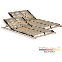 Lattenrost 180x200 cm – Verstellbares Kopfteil 42 Latten 7-Zonen Belastbar bis ca. 140 kg Birkenschichtholz Selbstmontage Made in Germany von SLEEPNEO