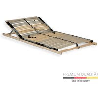 Lattenrost 140x200 cm – Verstellbares Kopfteil 42 Latten 7-Zonen Belastbar bis ca. 140 kg Birkenschichtholz Selbstmontage Made in Germany von SLEEPNEO