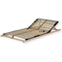 Sleepneo - Lattenrost 80x200 cm - Kopfteil verstellbar 42 Latten 7-Zonen Traglast ca. 140 Kg Birken und Buchenschichtholz Selbstmontage Made in von SLEEPNEO