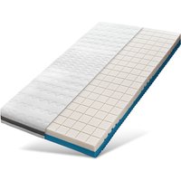 Matratze 90x200 H2 H3, Höhe ca. 18cm, 7 Zonen Kaltschaummatratze 90 x 200 mit softem Doppeltuchbezug - Sleepneo von SLEEPNEO