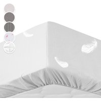 Sleepwise - Soft Wonder-Edition Spannbettlaken 140-160 x 200 cm Mikrofaser - Weiss von SLEEPWISE