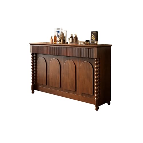 Eintragstabelle 160cm Massivholz-Eingangstisch für Zuhause, Wandmontiertes Wohnzimmer-Seitenboard, Aufbewahrungs-Dekorationsmöbel, für Schlafzimmer, Küche, Diele etc von SLEEVE