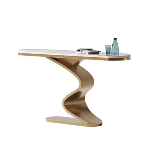 Eintragstabelle Einfacher Marmor-Veranda-Tisch for Den Eingangsbereich, Schiefer, Wohnzimmer-Veranda-Dekoration, Beistelltisch Mit Endansicht Eintragstabelle Einfacher Marmor-Veranda-Tisch for Den Eingangsbereich, Schiefer, Wohnzimmer-Veranda-Dekoration, Beistelltisch Mit Endansicht von SLEEVE