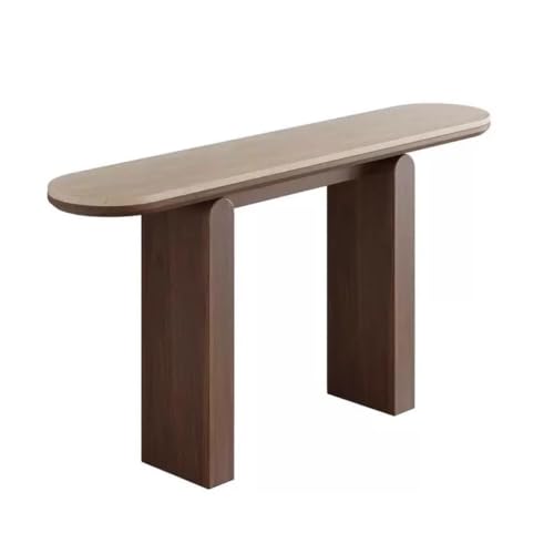 Eintragstabelle Massivholz Antik Höhle Stein Schiefer Konsolentisch Eingang Korridor Wand Langer Tisch von SLEEVE