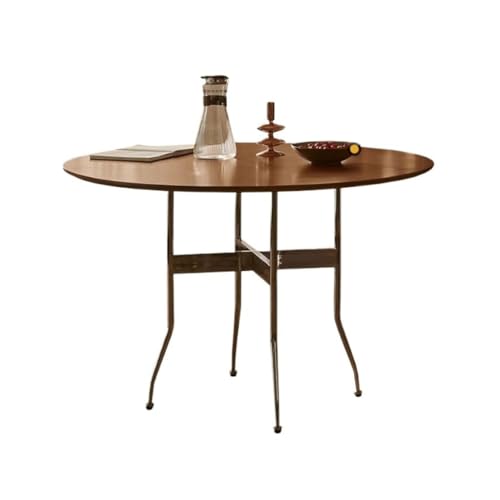 Esstisch Nordic Massivholz Retro Esstisch Rund Home Kleine Wohnung Restaurant von SLEEVE