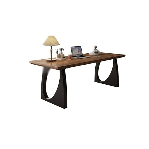 Home-Office-Schreibtische Esstisch aus massivem Holz, Schreibtisch im antiken Stil for Büros, Kleiner Schreibtisch for Wohnungen, Werkbank, großer Bretttisch Basteltisch von SLEEVE