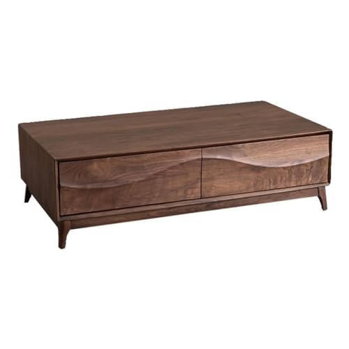 Rattan-Couchtische für das Wohnzimmer Holz Einfacher Couchtisch Wohnzimmer Home Moderner Kleiner TV-Schrank Kleine Wohnung Rattan-Couchtisch(130cm) von SLEEVE