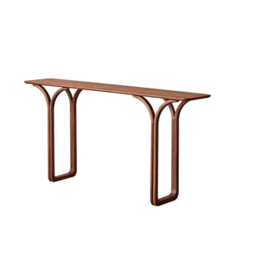 SLEEVE Eintragstabelle Einfache Foyer-Konsole Massivholz Konsolentisch Moderner Flur Beistelltisch(A:120CM*36CM*90CM) von SLEEVE