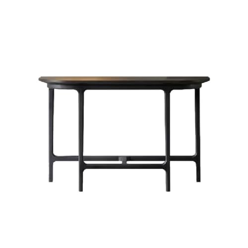 SLEEVE Eintragstabelle Einfacher, An Der Wand Montierter Halbrunder Eingangstisch, Foyer-Eingangsschrank, Ultraschmaler Aus Massivem Holz von SLEEVE