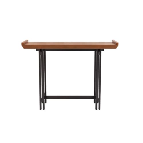 SLEEVE Eintragstabelle Einfacher Eingangswand-Eingangstisch Aus Massivem Holz Mit Ultraschmalem Korridor Und Altartisch Im Chinesischen Stil(M:120CMX30CMX85CM) von SLEEVE