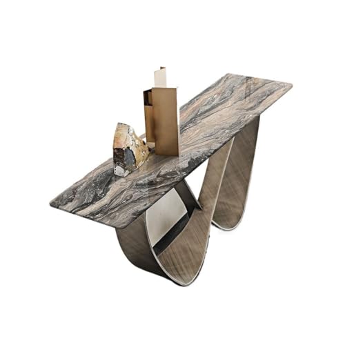 SLEEVE Eintragstabelle Einfacher Marmor-Konsolentisch, Heimmode, Eingangshalle, Wanddekoration, Konsolentisch SLEEVE Eintragstabelle Einfacher Marmor-Konsolentisch, Heimmode, Eingangshalle, Wanddekoration, Konsolentisch von SLEEVE