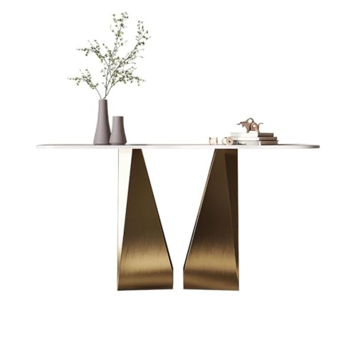 SLEEVE Eintragstabelle Haushalts-Eingangstisch Aus Metall, Einfacher Schiefer-Korridor, Dekorativer Schrank, Kunst-Eingangstisch von SLEEVE