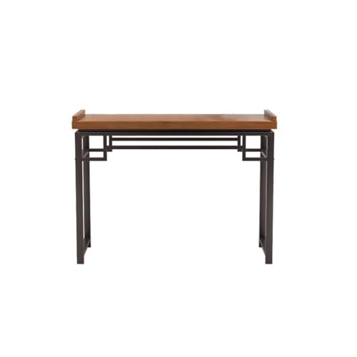 SLEEVE Eintragstabelle Haushaltstisch Im Chinesischen Stil for Wohnzimmer, Einfacher Massivholz-Eingangstisch, Eingangswand, Langer Tisch(M:120CMX30CMX85CM) von SLEEVE