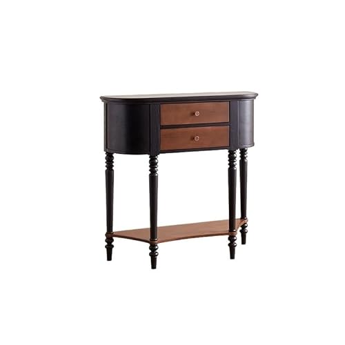 SLEEVE Eintragstabelle Massivholz-Konsolentisch an der Wand, Konsolentisch, Korridor-Gangschrank, Retro-Dekorschrank von SLEEVE