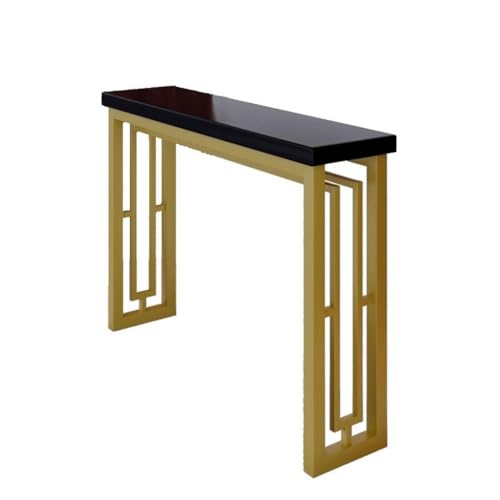 SLEEVE Eintragstabelle Moderner, Modischer Konsolentisch for Zuhause, Tisch Im Chinesischen Stil, Eingangswand, Ultraschmaler Korridor(S:80CMX30CMX85CM) von SLEEVE