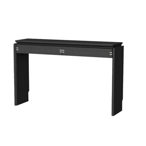 SLEEVE Eintragstabelle Schlafzimmer Minimalistischer Massivholz-Eingangsschrank Zuhause Schwarze Wand Extrem Schmales Tischlagerregal von SLEEVE