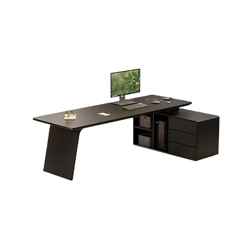 SLEEVE Home-Office-Schreibtische Schreibtisch Moderner minimalistischer Desktop-Arbeitsplatz Wohnzimmer Büro Computertisch Basteltisch(160cm) von SLEEVE