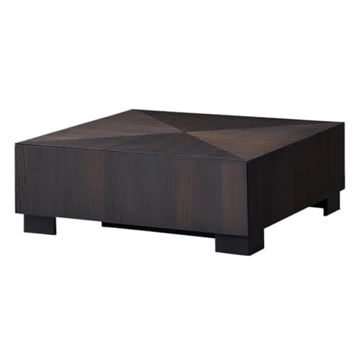 SLEEVE Rattan-Couchtische für das Wohnzimmer Einfache Quadratische Couchtisch Wohnzimmer Holz Hause Licht Luxus Villa Möbel Rattan-Couchtisch von SLEEVE