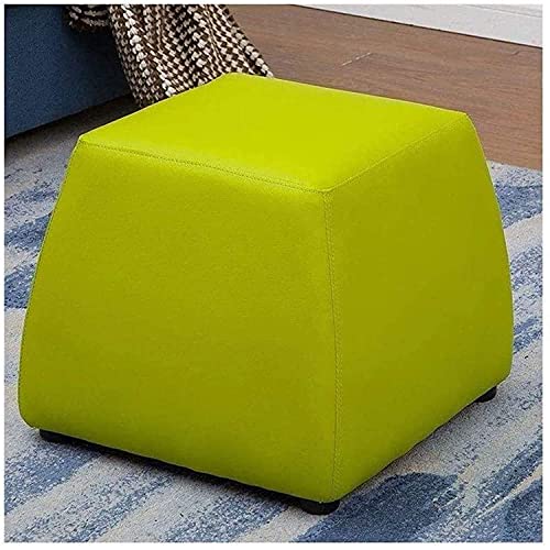 SLGGPJBU Fußhocker für ruhende Füße, Faltbare Lagerung Fußhocker, Multifunktions Trapez Leder Pedal Sofa Hocker Home Wohnzimmer Schuhbank Polsterhocker von SLGGPJBU