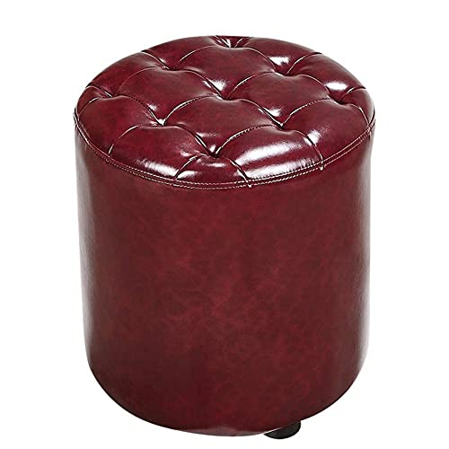 SLGGPJBU Kubuff gepolsterte in Leder Puff, Puff Fußbank aus massivem Holz quadratischem Leder Wohnzimmer Couchtisch kleine Bank - weiß 40 x 40 x 35 cm SLGGPJBU Kubuff gepolsterte in Leder Puff, Puff Fußbank aus massivem Holz quadratischem Leder Wohnzimmer Couchtisch kleine Bank - weiß 40 x 40 x 35 cm von SLGGPJBU