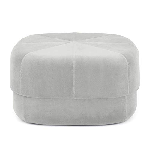 SLGGPJBU Weicher Samt-Ottomane, runder Hocker, gepolsterter Fußhocker, Couchtisch, extra Sitz für Wohnzimmer, Schlafzimmer, stilvoll und bequem SLGGPJBU Weicher Samt-Ottomane, runder Hocker, gepolsterter Fußhocker, Couchtisch, extra Sitz für Wohnzimmer, Schlafzimmer, stilvoll und bequem von SLGGPJBU