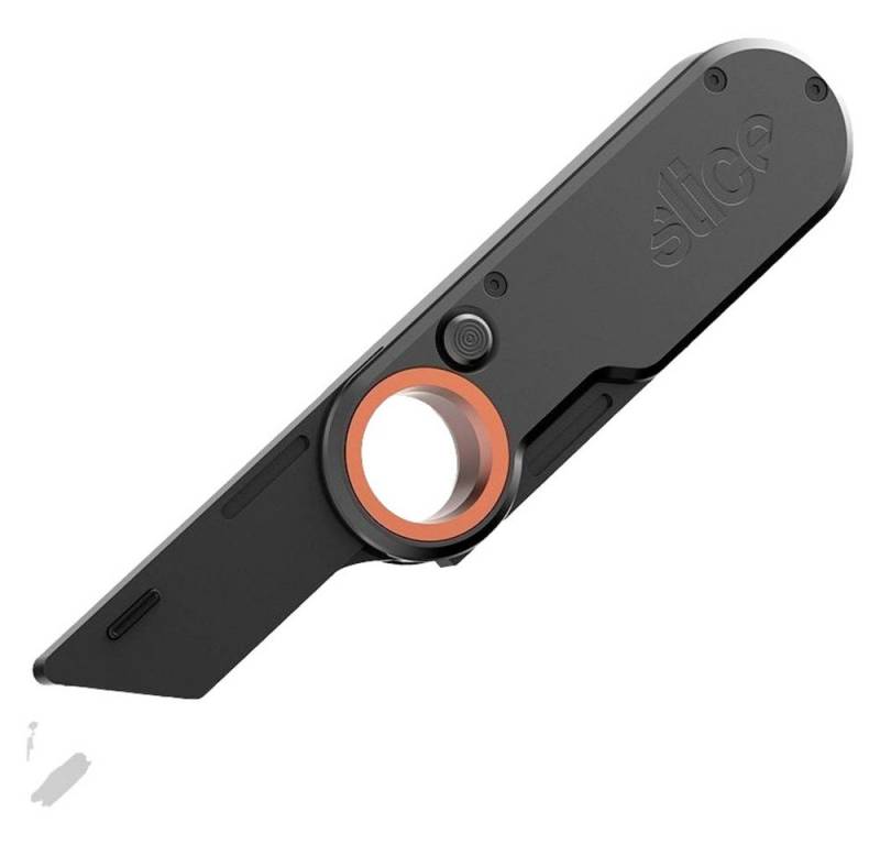 SLICE Cuttermesser Slice 10562 Klapp-Cuttermesser Metall mit keramischer Klinge 1 St. von SLICE