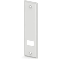 3m -Deckplatte für Einlassgurtroller, Lochabstand 135 mm, weiß von TRUE DEAL