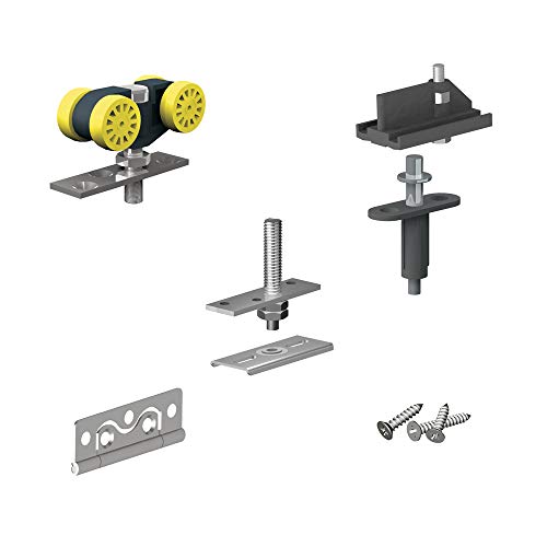 SLID'UP 140 Ergänzungsset, 2 Paneele bis 25 kg, Schiebetürbeschlag von SLID'UP