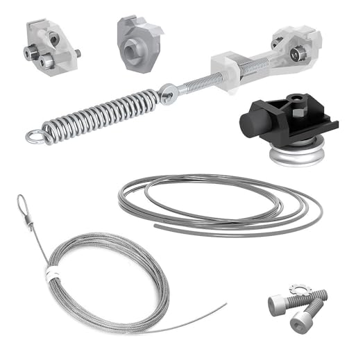 Synchronlauf-Mechanismus für SLID'UP 190 Glastürbeschlag, zum gleichzeitigen Öffnen zweier Türen auf einer Schiene Synchronlauf-Mechanismus für SLID'UP 190 Glastürbeschlag, zum gleichzeitigen Öffnen zweier Türen auf einer Schiene von SLID'UP by Mantion