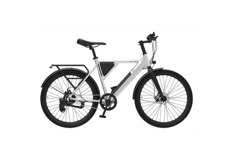 SLIDER E-Bike SLIDER Daily E2, MXUS XF08 Rear hub 250W MXUS controller 36V 15A 25km/h, 5 power levels / Boost torque: 45Nm, 313 Wh SLIDER E-Bike SLIDER Daily E2, MXUS XF08 Rear hub 250W MXUS controller 36V 15A 25km/h, 5 power levels / Boost torque: 45Nm, 313 Wh von SLIDER