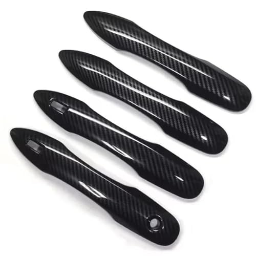 HDSNWG Auto Türgriff Abdeckung Trim Zubehör Schützen Dekoration Für Toyota Für Camry 2018-2022(Carbon) von SLIMES
