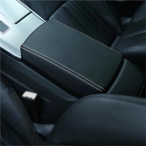HDSNWG Autoinnenausstattung Zentrale Steuerung Armlehne Box Leder Schutzhülle Trim Für A3 8v 2013-2020 Zubehör(Bianco) von SLIMES